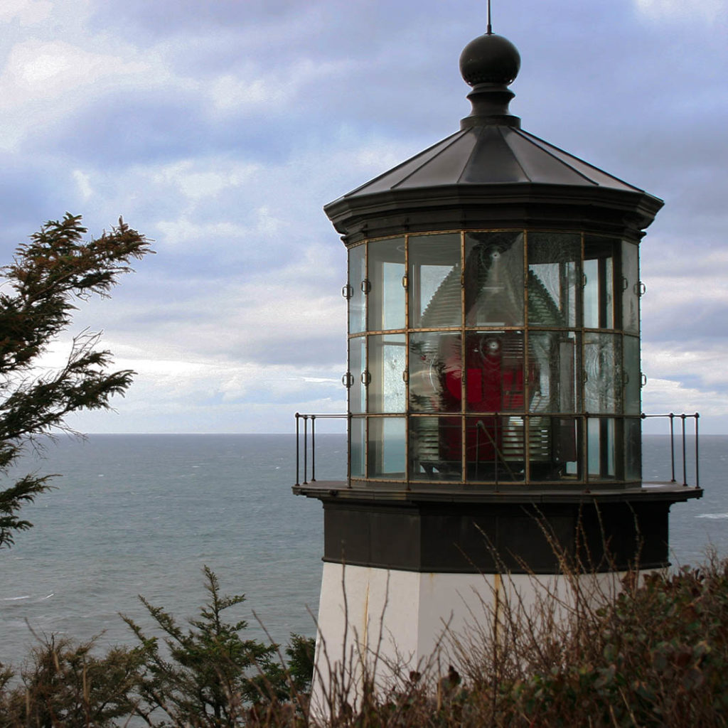 Cape Mears lighthouse light