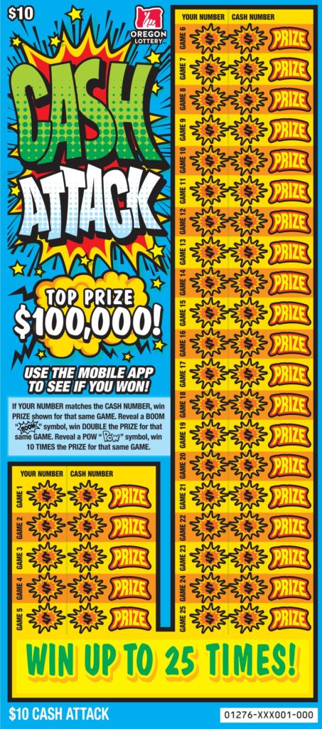 Cash Attack Ticket