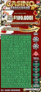 Casino Crossword Ticket