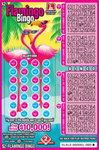 Flamingo Bingo Ticket
