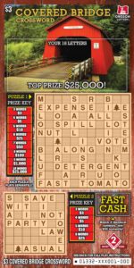 Covered Bridge Crossword Ticket