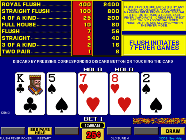 Flush Fever Poker 1