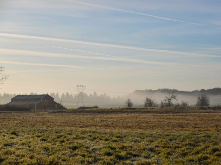 View on landscape from Lochner Road