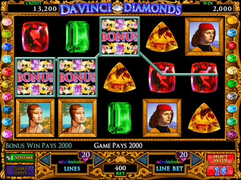 Play Da Vinci Diamonds Not On Gamstop