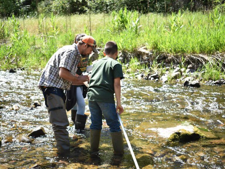 Outdoor School with instructor