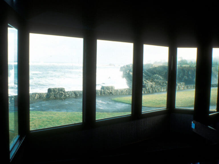 Shore Acres State Park view out windows