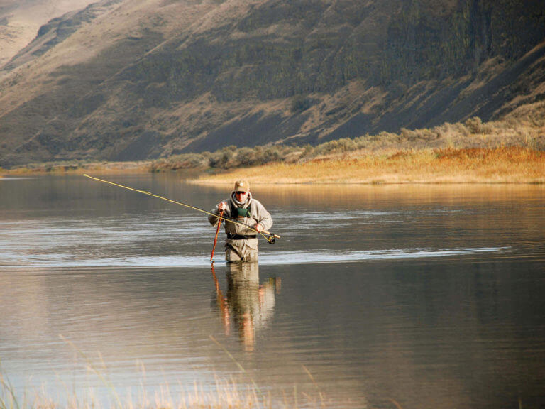 Fishing at Cottonwood Canyon State Park