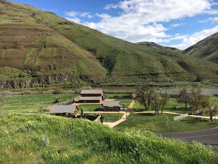 Cottonwood Canyon State Park in spring