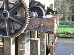 Industrial gears at Thompson's Mills