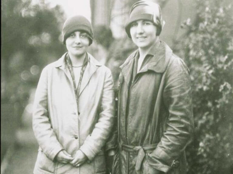 Elizabeth Lord and Edith Schryver
