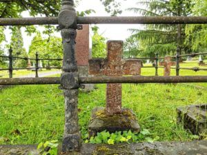 Grave marker at Salem Pioneer Cemetery