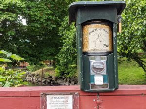 duck food dispenser