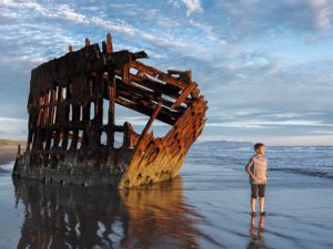 Peter Iredale wreckage