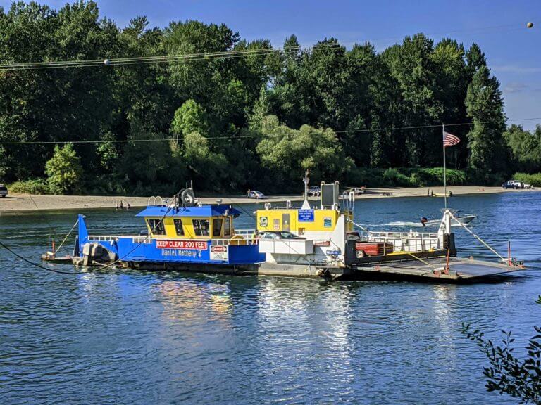 the Wheatland Ferry