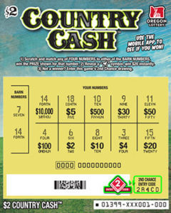 Country Cash win