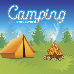Camping Crossword tile