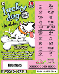 Lucky Dog Doubler scratched