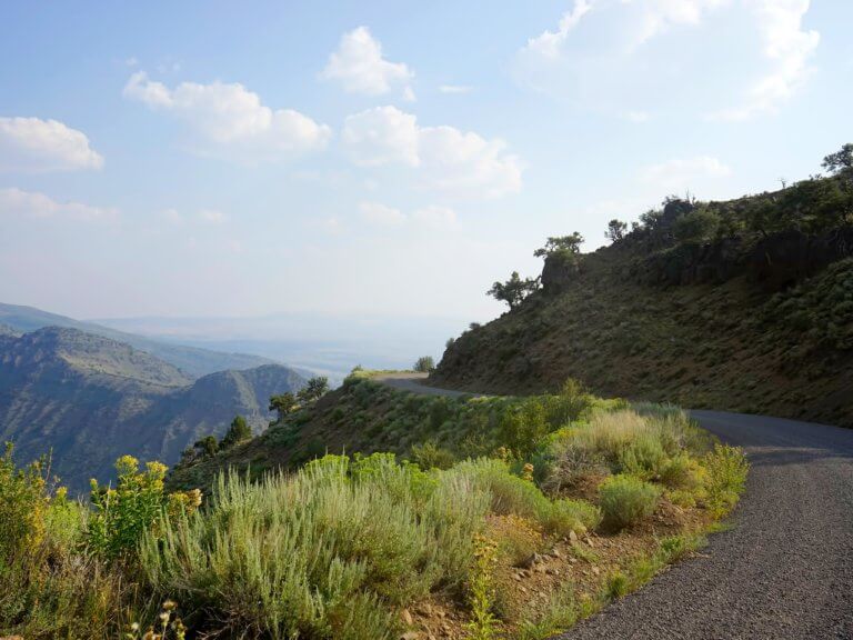 A road on Steens Mountain