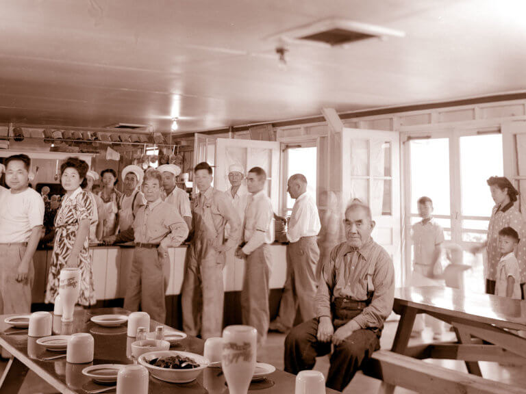 Minidoka mess hall