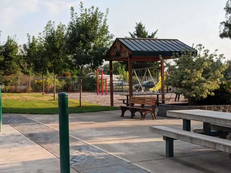 playground at Wildwood Park in Aumsville