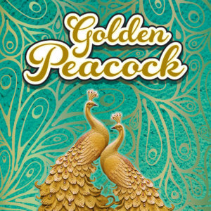 Golden Peacock tile