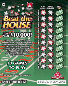 Rusten Junior med tiden Beat the House - Lottery Scratch Tickets | Oregon Lottery