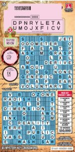 Crossword Part 1 ! Scratcher tool from the lotto queens @Game thing