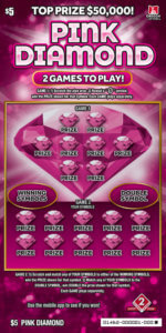 Pink Diamond ticket front