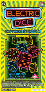 Electric Dice Ticket Front