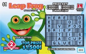 Leap Frog Crossword Front