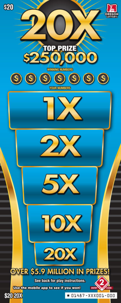 List View of all Oregon Lottery Scratch-its | Oregon Lottery
