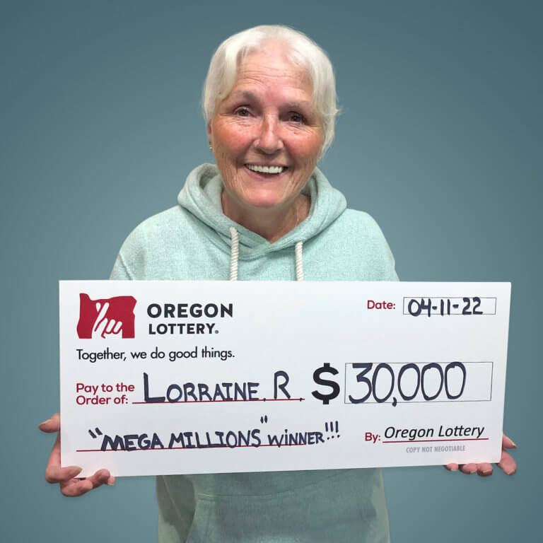 Mega Millions winner Lorraine R.