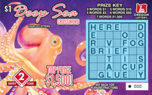 Deep Sea Crossword Front