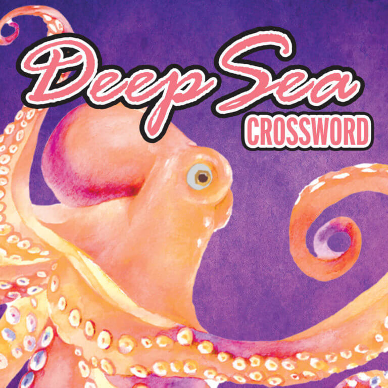 Deep Sea Crossword Tile