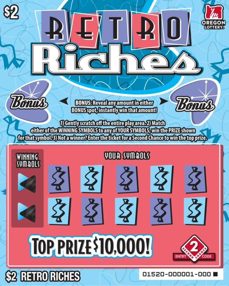 Retro Riches Lottery Scratch Tickets Oregon Lottery
