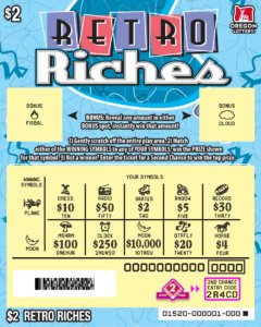 Retro Riches Scratched