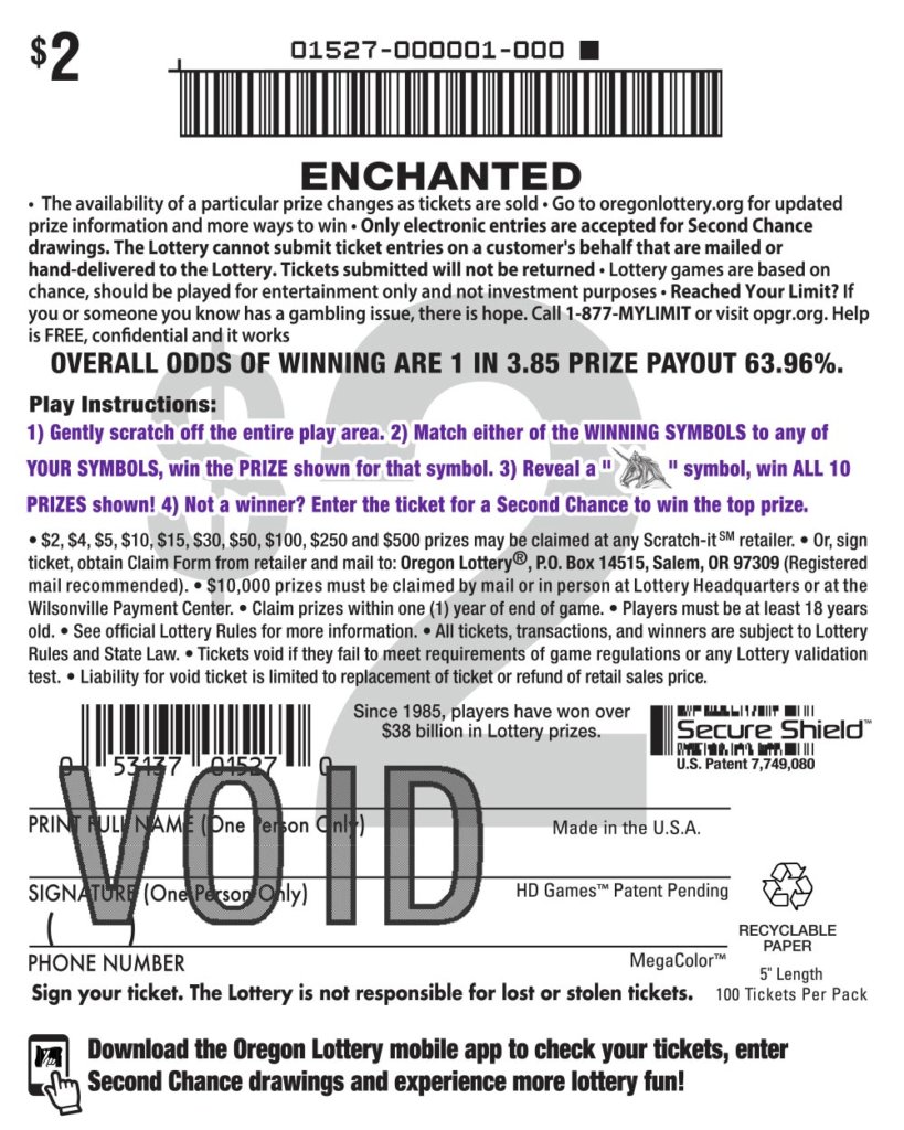 Enchanted – Lottery Scratch Tickets | Oregon Lottery