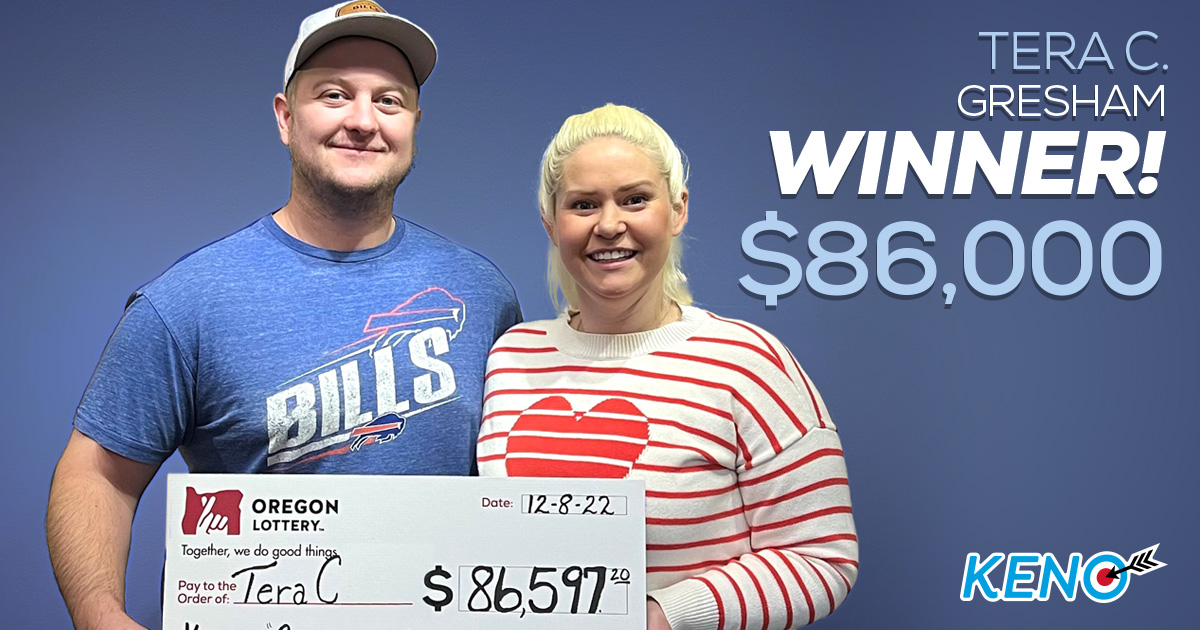 Tera C Keno Oregon Lottery