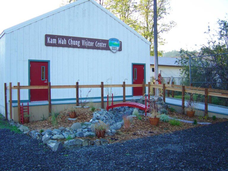 Kam Wah Chung Visitor Center entrance