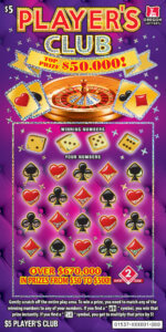 Players Club ticket front