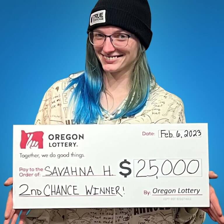 Second Chance winner Savahna H.