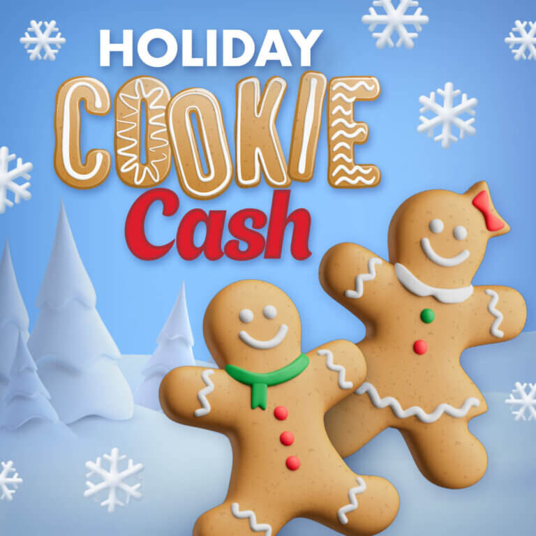 Holiday Cookie Cash Tile