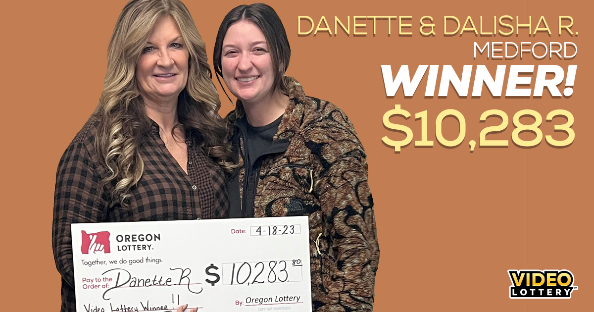 Danette R. — Video Lottery winner | Oregon Lottery