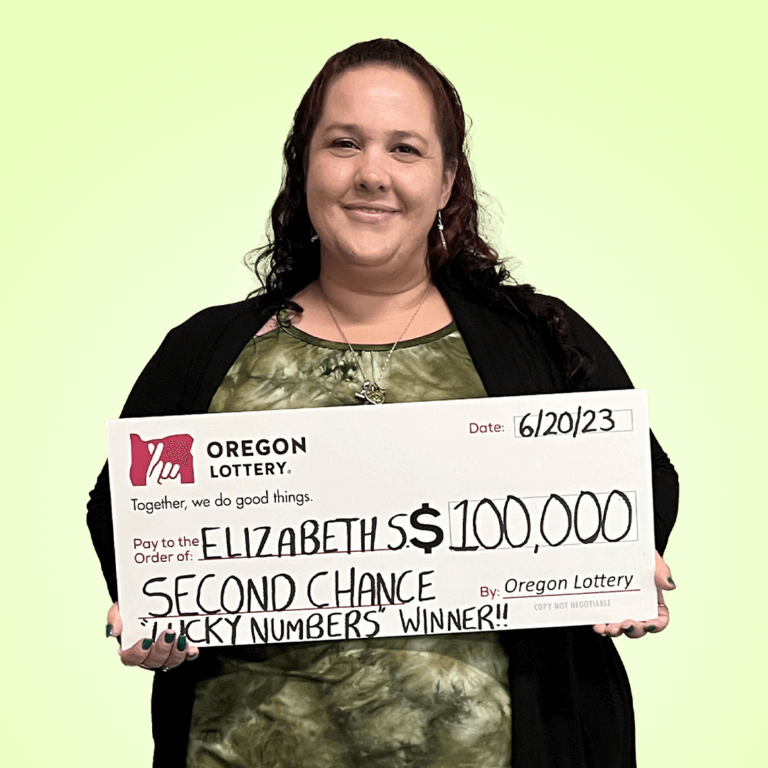 Second Chance winner Elizabeth S.