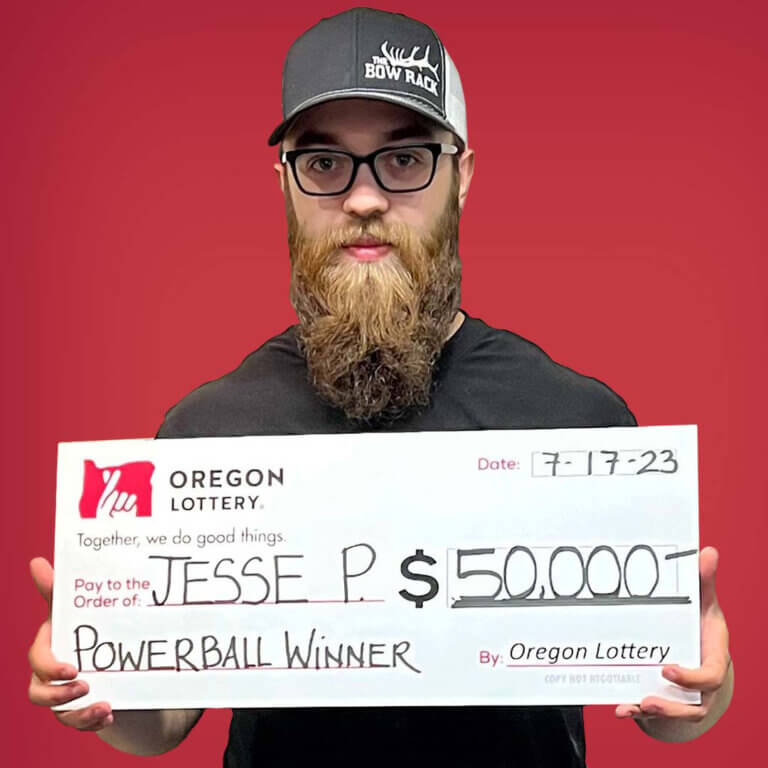 Powerball winner Jesse P.