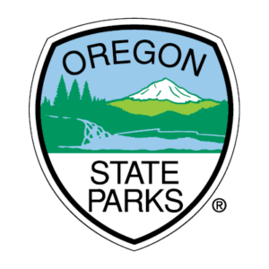 Oregon State Parks shield logo - small