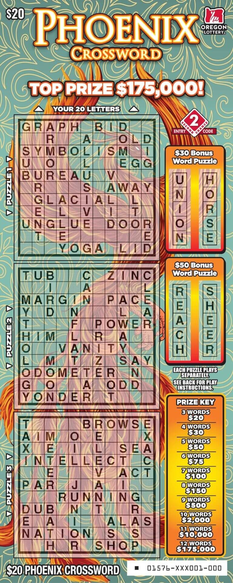 Phoenix Crossword Lottery Scratch Tickets Oregon Lottery Phoenix Crossword Lottery Scratch Tickets Oregon Lottery