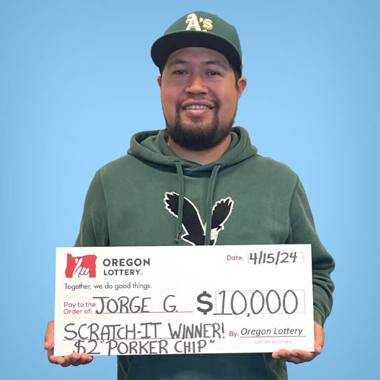 Jorge G. Scratch-it winner