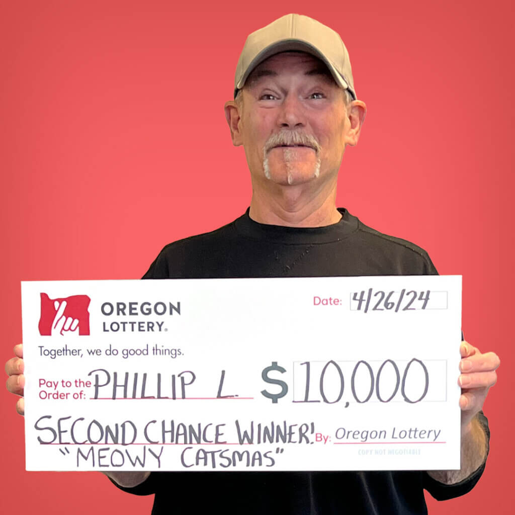 Phillip L. — Second Chance Winner Oregon Lottery