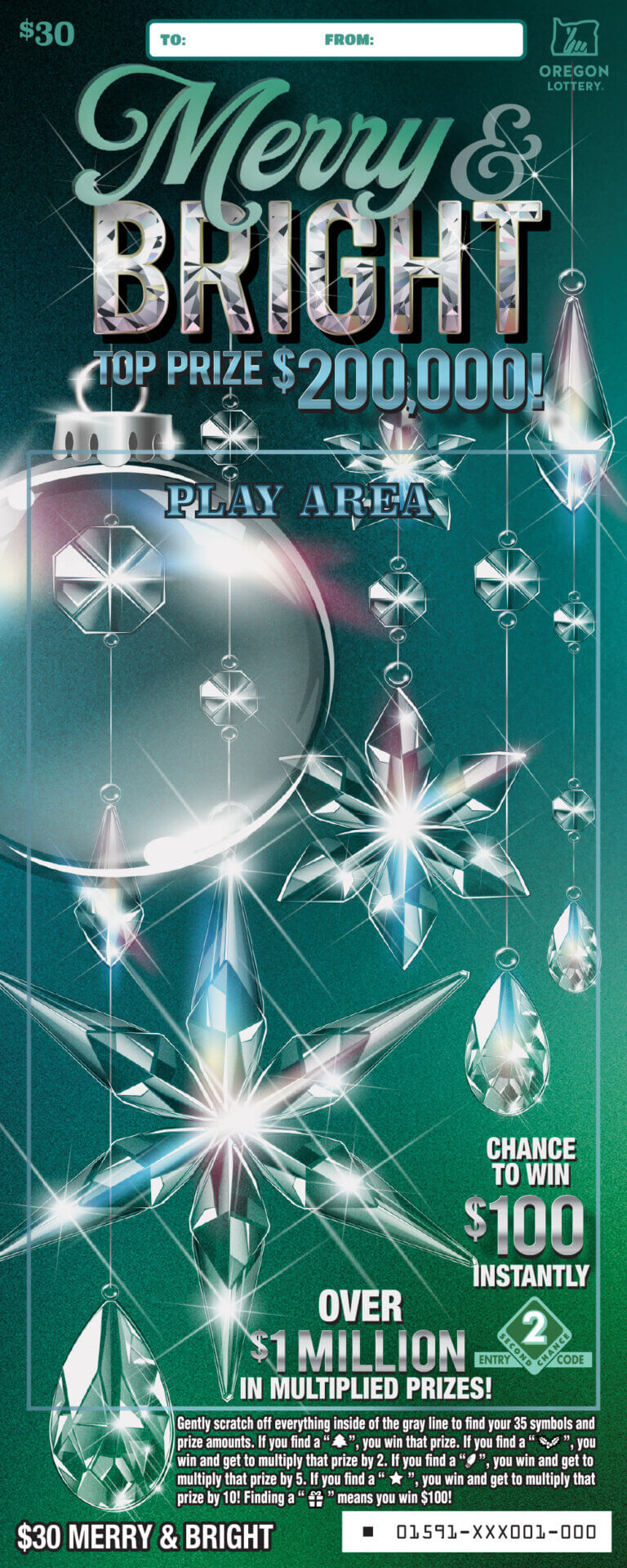 List View of all Oregon Lottery Scratch-its | Oregon Lottery